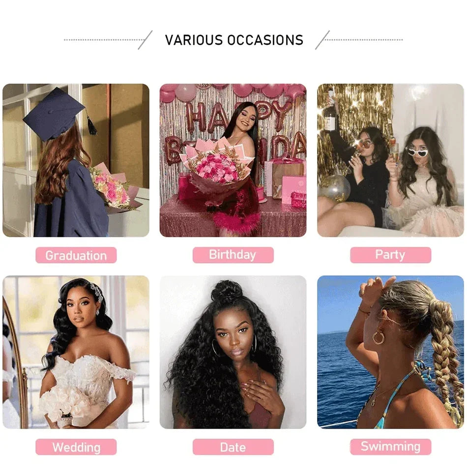 Water Wave Bundles With 4x4 Lace Closure Burmese Virgin Human Hair Water Curly Bundles With Closure Human Hair Weave Extension